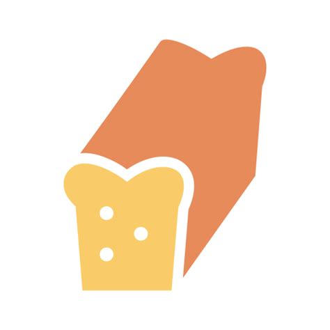 Bread Generic color lineal-color icon