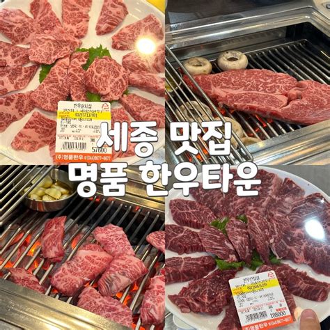 세종 다정동 정육 식당 맛집 명품 한우타운 네이버 블로그