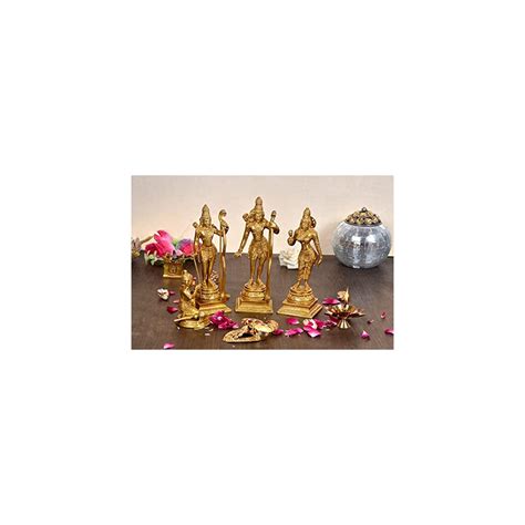 Dattatreya Brass Shri Ram Darbar Statue Idol Ram Darbar Rama Height 8