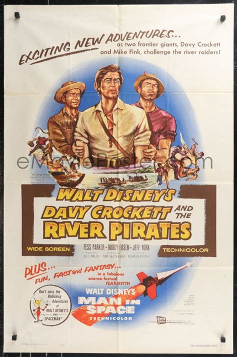 Emovieposter T Davy Crockett The River Pirates Sh