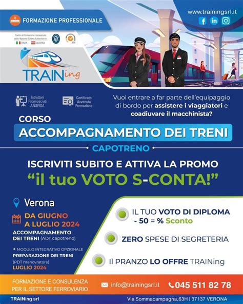 Ferrovie It Promozione TRAINing Sul Corso Per Capotreno A Verona