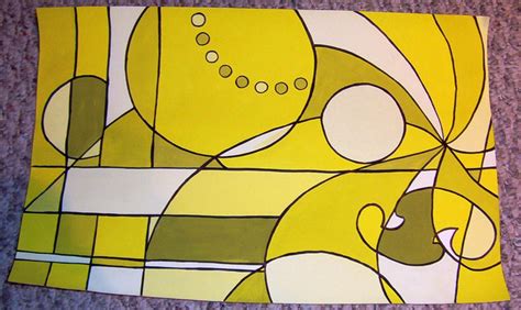 20 Excellent Monochromatic Abstract Painting You Can Download It Free