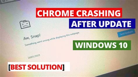 How To Fix Google Chrome Crashing After Latest Update Windows 10