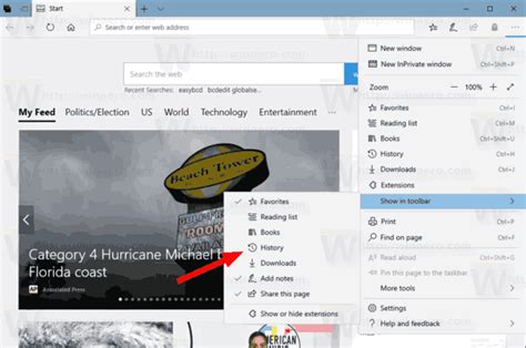 How To Customize The Toolbar In Microsoft Edge All In One Photos Hot