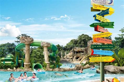 Biglietto D Ingresso Al Parco Acquatico Adventure Cove Singapore