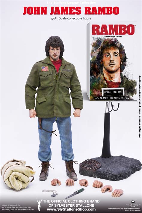 John James Rambo Sixth Scale Figure First Blood Series Pre Order