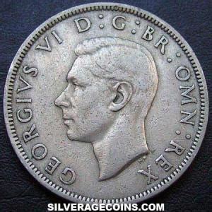 George Vi British Half Crown Silver Age Coins