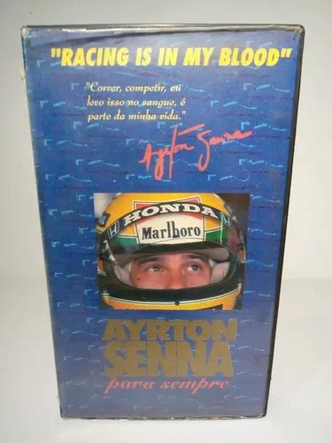 Vhs Ayrton Senna Para Sempre Parcelamento Sem Juros