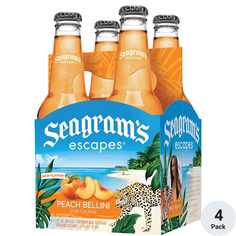 Seagrams Escapes Peach Bellini Total Wine And More