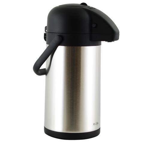 Mr Coffee Javamax 224 Qt Stainless Steel Vacuum Sealed Double Wall