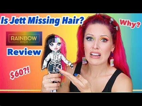 Rainbow High Jett Dawson Is She Bald Collector Doll Review Youtube