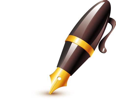 Pen Transparent Background : Realistic Office Stationery Isolated On ...