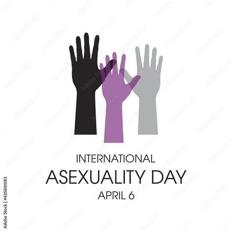 International Asexuality Day Vector Colored Raised Hands Up Shape Vector Human Hands In The