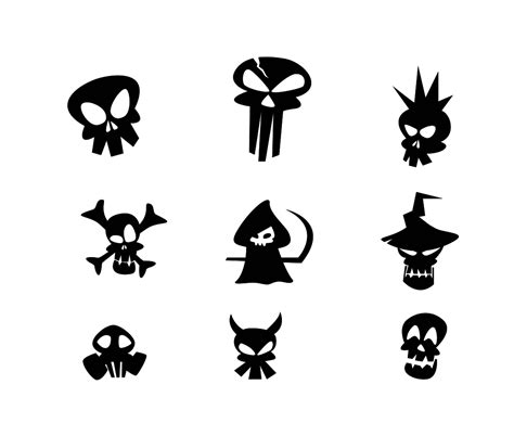 Free Cartoon Skull Vector Vector Art & Graphics | freevector.com