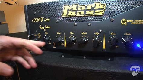 Ny Amp Show 2011 Markbass Tte 500 Randy Jackson Head Alain Caron Signature 121 Combo Lite