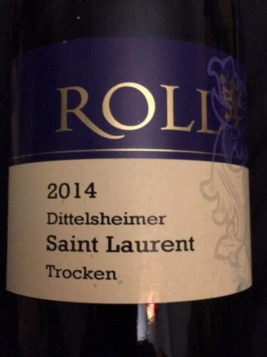 Roll Dittelsheimer Saint Laurent Trocken Vivino Australia