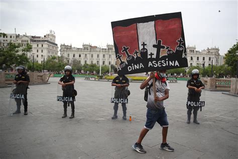 Se Reactivan Las Protestas Contra La Presidenta De Per Dina Boluarte