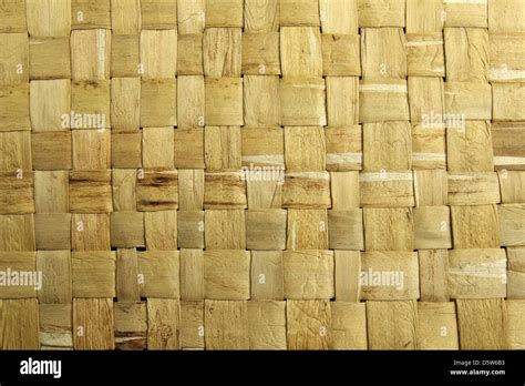 Bamboo Mat Texture Stock Photo Alamy