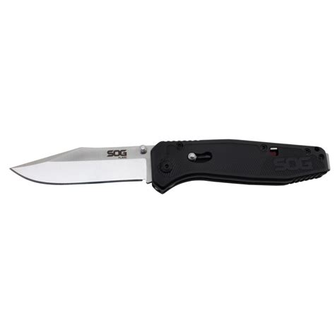 Sog Flare Assisted Folding Knife Fla1001 Cp The Home Depot