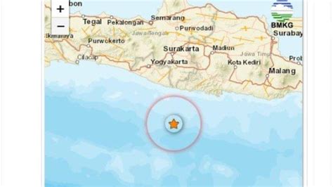 Gempa Guncang Pacitan Jatim Selasa Januari Baru Saja Guncang Di