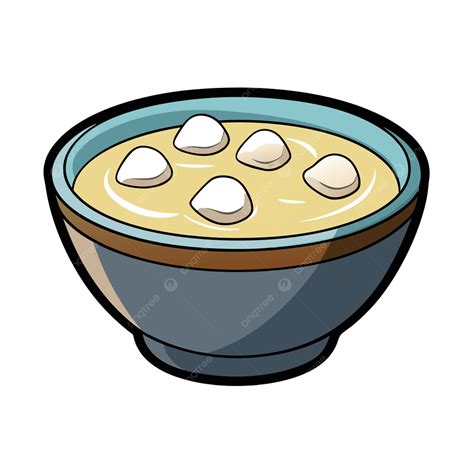 creamy chowder vector png vector psd  clipart  transparent