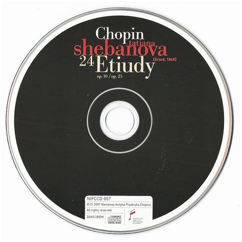 Chopin Etudes Op Op Tatiana Shebanova Tatiana Shebanova