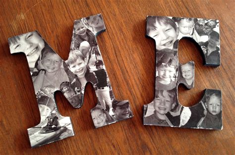 Custom Photo Collage Letter, Custom Photo Display, Personal Photo ...