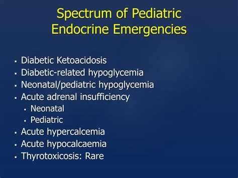 Ppt Endocrine Emergencies In Pediatrics Powerpoint Presentation Free Download Id2348454