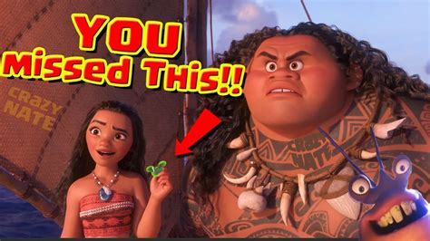 Disneys Moana Easter Eggs Everything You Missed Proof Youtube