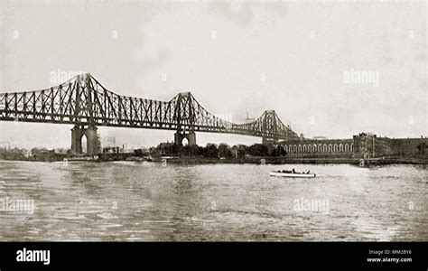 Blackwell's Island Bridge. New York City. 1910 Stock Photo - Alamy