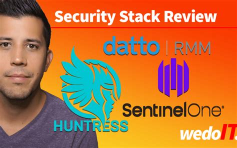 Security Review Datto Rmm Sentinelone Huntress Live Ransomware