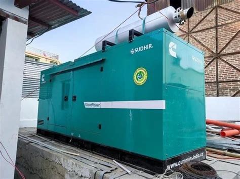 200 Kva Cummins Sudhir Silent Dg Set 3 Phase At Rs 1375000piece In Yamuna Nagar Id 27163201412