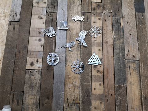 Viking Christmas Tree Decoration / Solstice Ornaments / Yule Gift / Pagan Gift / Norse Decor ...