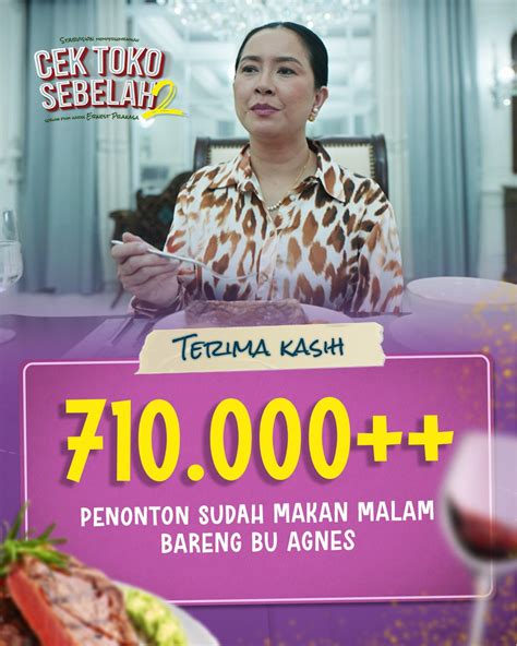 WOW Cek Toko Sebelah 2 Sudah Disaksikan 710 Ribu Penonton