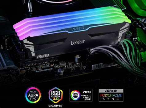 Lexar ARES RGB 32GB DDR5 6000 Kit Review Lexar ARES RGB 32GB DDR5