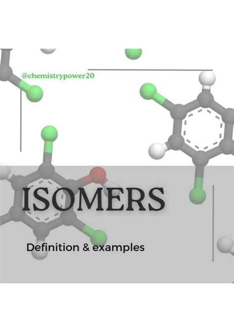 SOLUTION Isomers Definition Examples And Types Studypool