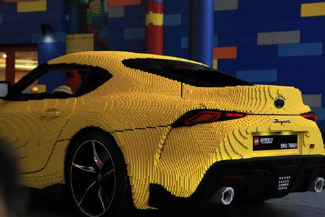 LEGO Toyota GR Supra Life-size Replica Has An Electric Drive, Maxes Out At 17 MPH - SHOUTS