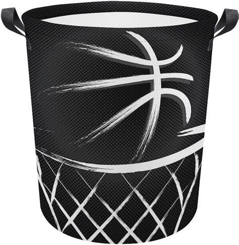 Hoamoya Basketball Ball With Hoop Net Laundry Hamper Sports