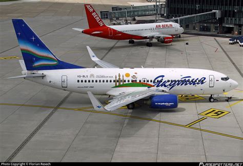 VQ BLS Yakutia Airlines Boeing 737 76Q WL Photo By Florian Resech ID