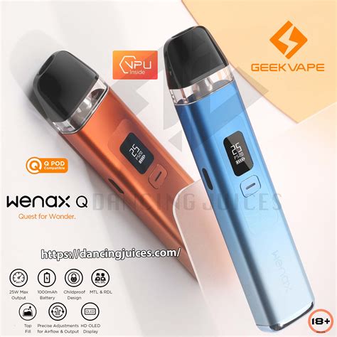 GEEKVAPE Wenax Q Thiết Bị Pod System Chính Hãng