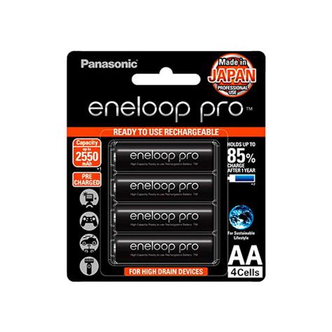 Panasonic Eneloop Pro Aa Rechargeable Battery Pro Audio Video