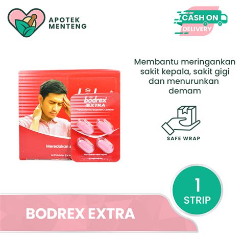 Jual Bodrex Extra Meredakan Sakit Kepala Sakit Gigi Dan Demam