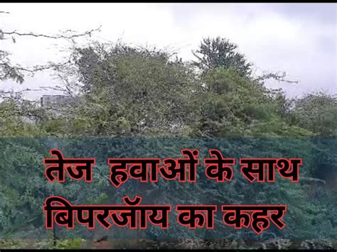 Karauli News Temperature Dropped Due To Strong Winds And Light Rain Karauli News तेज हवाओं