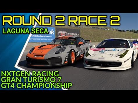 Nxtgen Racing Gt Challenge Season Round Race Laguna Seca