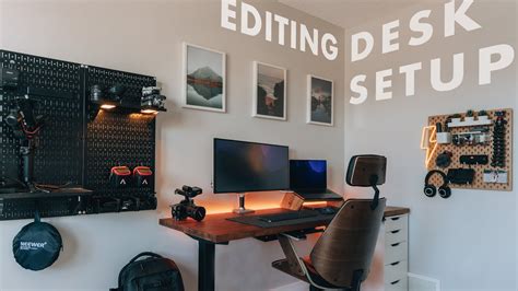 My Video Editing Desk Setup Youtube