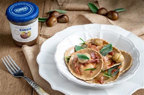 Ravioli Di Castagne E Speck Zuegg