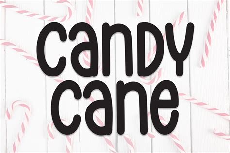 Candy Cane Font By William Jhordy · Creative Fabrica