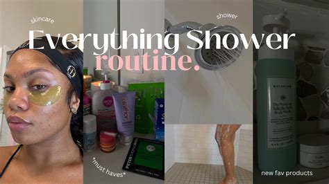 My Everything Shower Routine 2023 Feminine Hygiene Body Care Tips