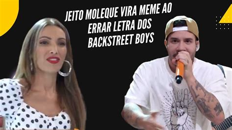 Vocalista Do Jeito Moleque Vira Meme Ao Errar Letra De Hit Dos