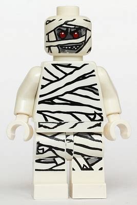 Minifigure Mof Mummy Glow In Dark Pattern Mythical Figures